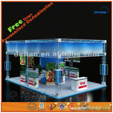 6x9 exhibition truss display design, exhibition display booth production export to abroad